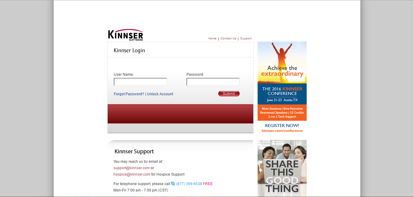 Kinnser Login Guide At Www kinnser Login OZ