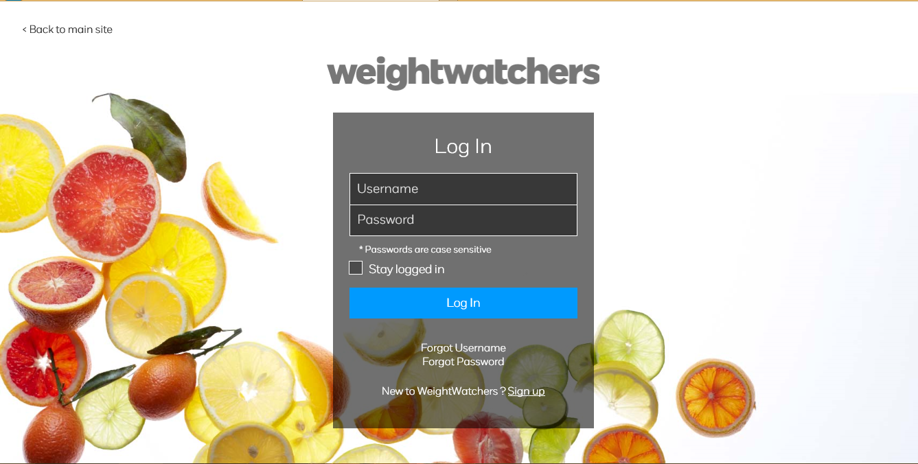 Weight Watchers Online Login Guide at