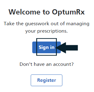OptumRX Login Guide Step 1
