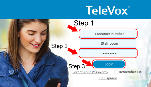 televox customer login