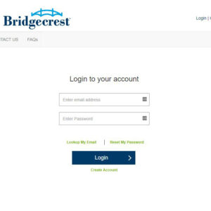 bridgecrest myaccount